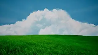 Unreal Engine 5 Nanite - Field of tall grass