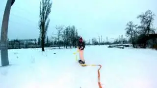 Сноубординг на Острове, в Херсоне 07.01.2017