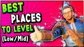 Fallout 76 - BEST Places To LEVEL FAST For BEGINNERS & MID Level Players (Fallout 76 Leveling Guide)