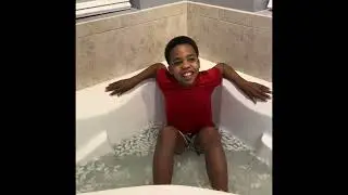 13 Year Old Ice Bath Challenge for New Jordan Sneakers! 🥶👟