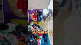 ₹1000/- 10 T-Shirts anta #minivlog #vlog #youtubeshorts