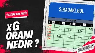 Bahisin Sayılarla İmtihanı !  İddaa Excellerinin Mantığı YAPAY ZEKA FUTBOL ANALİZİ