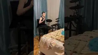Нон стоп на барабанах#кавер#рекомендации#youtubeshorts#рок#тренды