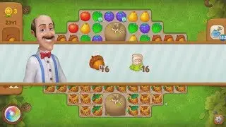 Gardenscapes.  2341 уровень.