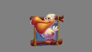 2D Spine animation project - Pelican with fish, AAA Game Art outsourcing studio