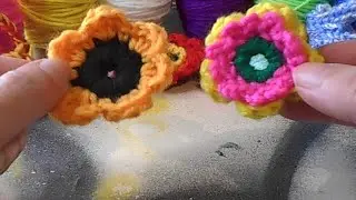 Quick  and Easy Crochet beautiful flowers make as many as you can sell