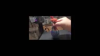 3D printed vase and roses