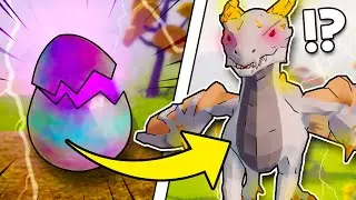 I HATCHED A DRAGON?! | Dragon Blade RPG [Roblox]