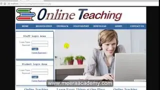Online Teaching Website Project in ASP.Net