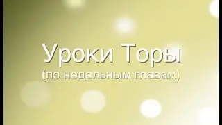 НАСО - Уроки Торы для Бней Ноах (народов мира) по Недельная глава Насо с Дмитрий Калашник
