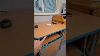 Компьютерный стол для подростка. Письменный стол #мебель #дизайн #столы #интерьер #проект