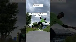 3 Easiest Ways To Skate Forward 🔥😱 #rollerblading #summervibes #shorts
