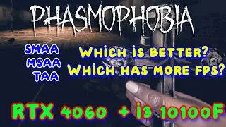 Phasmophobia RTX 4060 + i3 10100F Ultra Graphics 1080p Benchmark