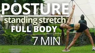 FULL BODY STANDING STRETCH | Improve Your Posture & Flexibility / No Equipment