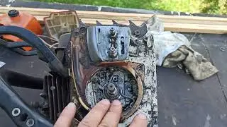 Что бывает если вовремя не обслуживать STIHL MS 361