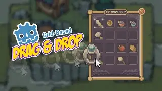 Godot Drag & Drop Grid Tutorial: Beyond Basic UI (Inventory & Puzzle Ready!)