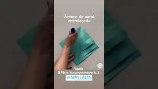 Árvore de natal entrelaçada
