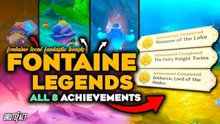 All 8 Fontaine Local Legend Locations | 8 Hidden Achievements | Genshin Impact 4.0 Fontaine