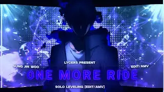 One More Ride - 