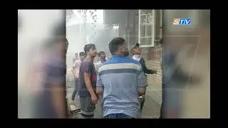 В Самарканде в результате установки нового газового счетчика сгорело три дома