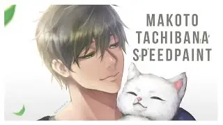 Makoto Tachibana (Free!) [Paint Tool SAI Speedpaint]