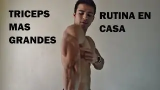RUTINA PARA MARCAR TRICEPS FACIL EN CASA - ISMAEL MARTINEZ