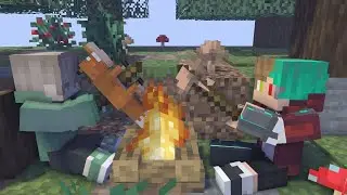 Сходили в лес анимация Minecraft