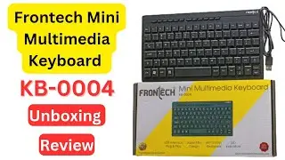 Frontech Mini Multimedia Keyboard KB-0004 Unboxing, Features, Review| Frontech Keyboard |