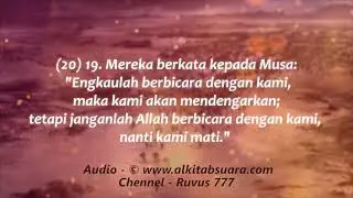 KITAB KELUARAN PASAL 20 AYAT 1 SAMPAI 26 - Sepuluh hukum Taurat