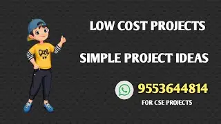 Final year low cost projects 2023