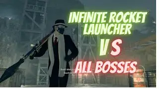 Resident Evil 4 Remake INFINITE ROCKET LAUNCHER VS ALL BOSSES 