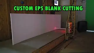 Custom EPS Surfboard Blank Cutting