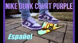 Detalles y en pie del Nike Dunk Court Purple!  De los mejores dunks a lo que va del año!