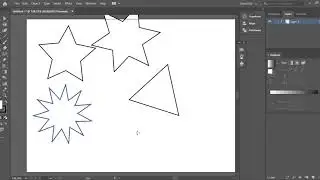 How to make a star , triangle , pentagon , octagon hexagon in Adobe Illustrator