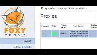 Foxy Proxy Устанавливаем приложение для Мазилы 👍