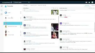 NOISEFEED - Favourite list creation