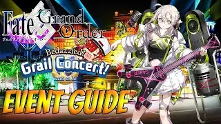 [FGO NA] Bedazzled Grail Concert COMPLETE Event Guide, Tips & Farming