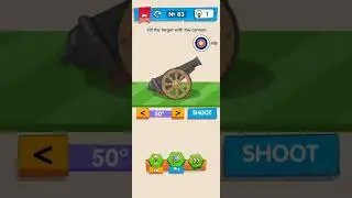Level 83 - Hit the canon to the target | IQ Boost | 