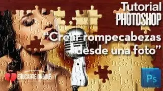 Hacer un rompecabezas a partir de foto en Photoshop