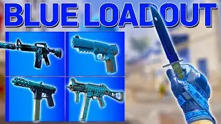 This BUDGET BLUE Themed CS2 Loadout is INSANE! (Cheap & Expensive)