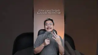 kok bisa ya ada orang yang percaya bumi datar ?