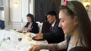 Прием Classic Girls в рыбном ресторане