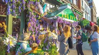 LONDON: CHELSEA IN BLOOM 2023 🎥 ‘Flowers on Film’ Floral Displays, King’s Road & Sloane Square 🌺 4K