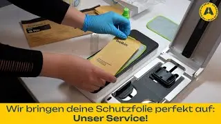 Unser Service: Display Schutzfolie von Profis aufs Handy anbringen lassen!