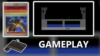 Dragonfire (Atari 2600) Gameplay