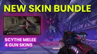 Incredible Scythe Melee - Nocturnum VALORANT Bundle