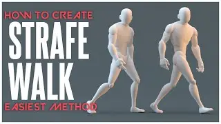 Turn Walk Cycles into Strafe Animations Fast in Maya