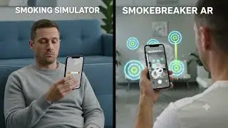 SmokeBreaker vs. Another Smoke Simulator | AR Game Ad