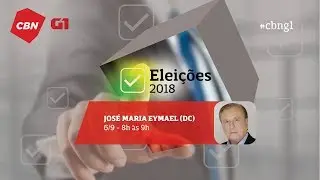 Sabatinas CBN e G1 | José Maria Eymael