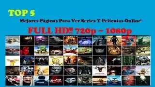 TOP 5 - Mejores Paginas Para Ver Series Online 2016 (FULL HD 720p - 1080p) | Enoch Vinueza